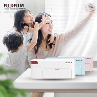 新品富士（FUJIFILM） Princiao Smart第二代小俏印 手机无线照片打印机 粉色 官配