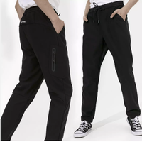 BECK&BEN 男款时尚防泼水功能针织软壳裤