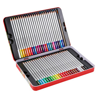 PLUS会员：M&G 晨光 AWPQ1904 水溶性彩色铅笔 48色铁盒装