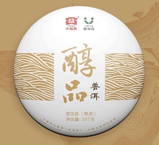 TAETEA 大益 醇品 普洱熟茶 1801批次 357g