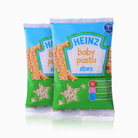 Heinz亨氏2袋装 星星造型意面宝宝辅食250g袋7个月*2件