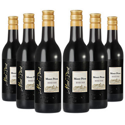 plua会员 波尔多AOC Chateau Mont Perat 187ml*6 蒙佩奇古堡干红葡萄酒187ml（6支装）+凑单品