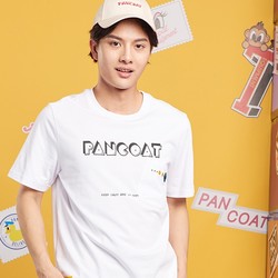 PANCOAT PCATE172443M 男士字母印花短袖T恤