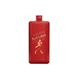 尊尼获加 Johnnie Walker 尊尼获加 红牌红方调配威士忌口袋酒 200ml