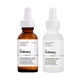 The Ordinary 眼部护理套组(5%咖啡因眼部精华液 30ml+升维他命面部精华液 30mll)