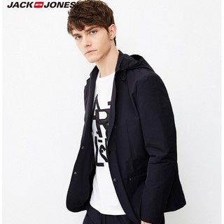 JACK JONES 杰克琼斯 218108502 男士连帽西服 *2件