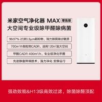 米家空气净化器MAX 增强版 H13级高效除菌