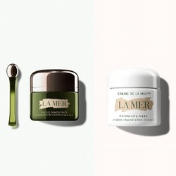 LA MER 海蓝之谜 精华面霜50ml+ 浓缩修护眼霜15ml（送精华眼霜5ml + 4件礼包）