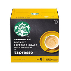 STARBUCKS 星巴克 浓缩烘焙胶囊咖啡 12颗