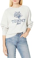 Tommy Hilfiger 汤米·希尔费格 女士老虎印花卫衣 T93H0ZDD