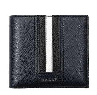 BALLY 巴利 TRASAI系列 男士短款钱包 6224889 蓝色