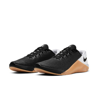 Nike 耐克官方 NIKE METCON 5男/女训练鞋新款 情侣款AQ1189-009/METCON 黑色/白色/棕色 42