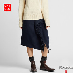 UNIQLO 优衣库 421593  女士流苏裙