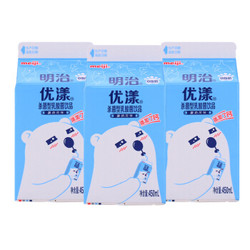 meiji 明治 优漾 杀菌型乳酸菌饮品 450ml*3盒 *10件