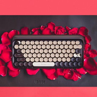 LOFREE 洛斐 EH112S 巧克力色蓝牙机械键盘 79键 茶轴