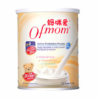 妈咪爱 Ofmom 儿童 活性益生菌（益生元）粉剂 50支/桶 *2件