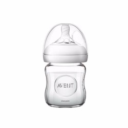 Avent 新安怡 自然原生 玻璃奶瓶 4oz/120ml  1个装【效期2021/1/1，介意勿拍】