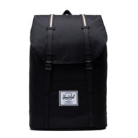 HERSCHEL SUPPLY 和行 Retreat系列 中性款双肩包 10066-03702 黑色暗金