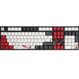 阿米洛（Varmilo）花旦娘机械键盘VA108键 德国cherry青轴办公键盘