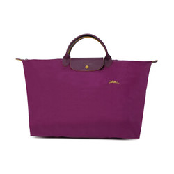 LONGCHAMP 珑骧 女士LE PLIAGE系列紫罗兰色织物大号旅行袋  1624 619 P21 *2件