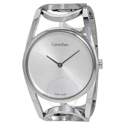 CALVIN KLEIN Silver Dial Stainless Steel女士手表