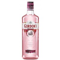 银联专享：Gordons 哥登优质粉色蒸馏干金酒 37.5度 700ml