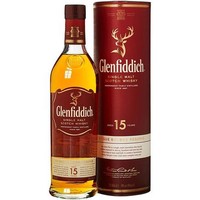 Glenfiddich格兰菲迪15年索雷拉珍藏 威士忌43%酒精度 700ml