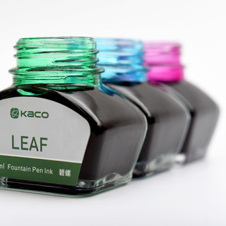 KACO 文采 彩色非碳素墨水 30ML 2瓶装