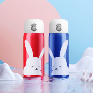 趣家萌兔保温对杯 望月礼盒 报价价格评测怎么样 什么值得买