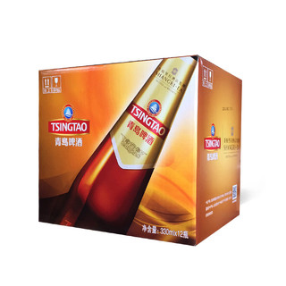 TSINGTAO 青岛啤酒 香格里拉定制版啤酒 450ml*12瓶