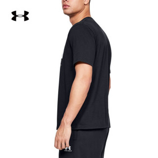 UNDER ARMOUR 安德玛 Geo Multi 男士运动T恤 348761-001 黑色 M