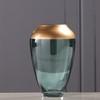 BEST WEST YYC-2125 轻奢玻璃花瓶摆件 19.8*13cm