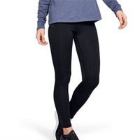 UNDER ARMOUR 安德玛 Doubleknit 女士紧身裤 1344527-001 黑色 S