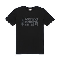 Marmot 土拨鼠 男士圆领短袖T恤
