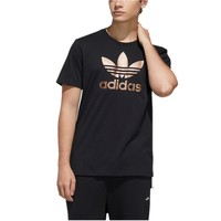 adidas 阿迪达斯 三叶草系列服 男士短袖T恤 GH7777 黑色 M