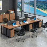 兰冉 办公家具职员桌办公桌组合现代简约屏风卡座员工位电脑桌椅LR-PF2001  单人位