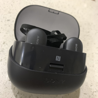 商品sony 索尼 wf-sp900 分体式蓝牙耳机 黑色