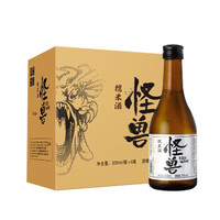 怪兽糯米酒 发酵型糯米酒甜酒 包邮 300ml*6瓶