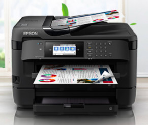 EPSON 爱普生 WF-7728 彩色喷墨一体机 黑色