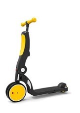 Bebehoo DGN5-1 可折叠可拆卸可调档可坐儿童滑板车 蜂黄色
