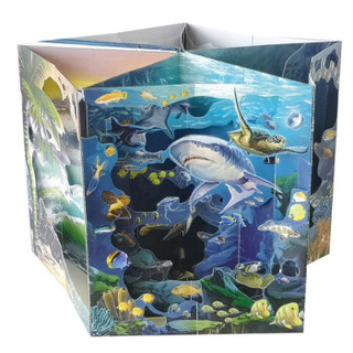 水下世界-全景立体书（5-12岁儿童玩具书）带你揭秘海洋世界