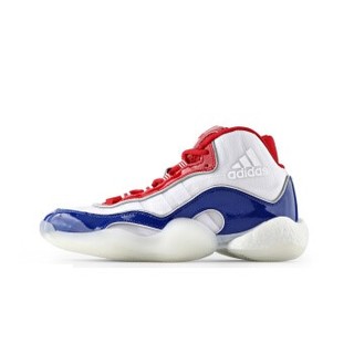 adidas 阿迪达斯 CRAZY BYW ICON 98 男士篮球鞋 EE6879 红/白/蓝 42