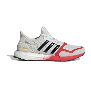 adidas 阿迪达斯 ULTRABOOST DNA 男士跑鞋 FW4905 卫灰/晶白库丰盈红/日光黄 41
