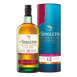 苏格登(Singleto)洋酒 雪莉版12年 苏格兰进口单一麦芽威士忌700ml