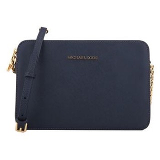 MICHAEL KORS 迈克·科尔斯 MK女包 奢侈品 皮质单肩斜挎包 深蓝色 32S4GTVC3L ADMIRAL *2件