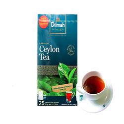 Dilmah迪尔玛红茶斯里兰卡锡兰进口茶叶 25袋