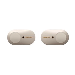 SONY 索尼 WF-1000XM3 真无线降噪耳机 铂金银 官翻版