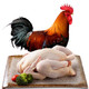 京东PLUS会员：齐鲁畜牧 农家散养大公鸡 去膛净重约2.1斤*2只