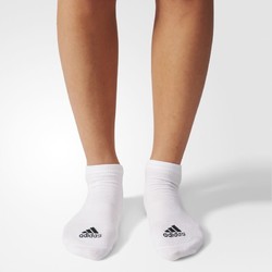 阿迪达斯官方 adidas 男女训练低跟袜