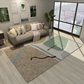 艾格森 现代简约地毯客厅茶几地垫ins风地毯卧室家用地垫北欧地毯